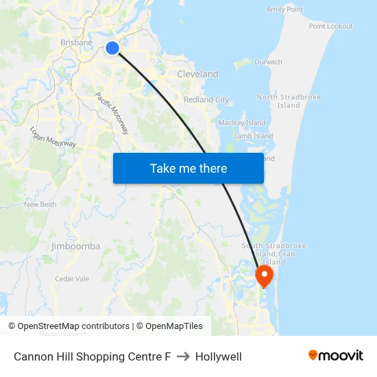 Cannon Hill Shopping Centre F to Hollywell map