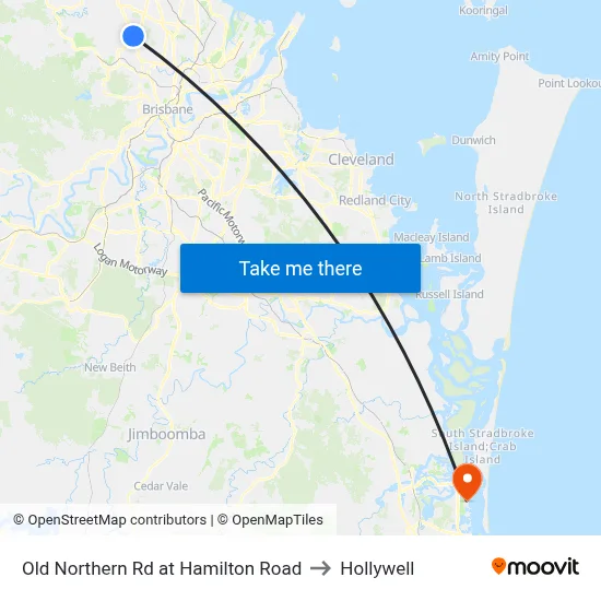 Old Northern Rd at Hamilton Road to Hollywell map