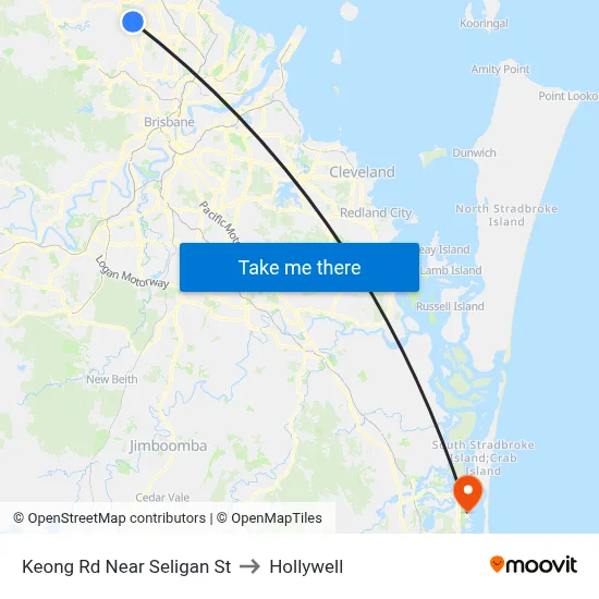 Keong Rd Near Seligan St to Hollywell map