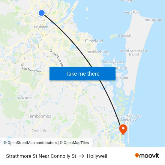 Strathmore St Near Connolly St to Hollywell map