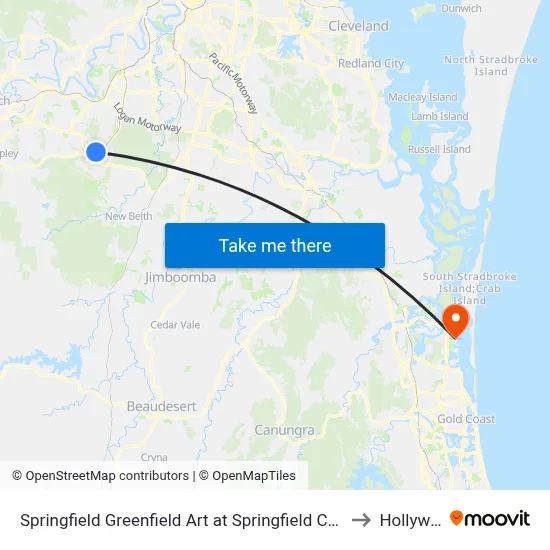 Springfield Greenfield Art at Springfield College to Hollywell map