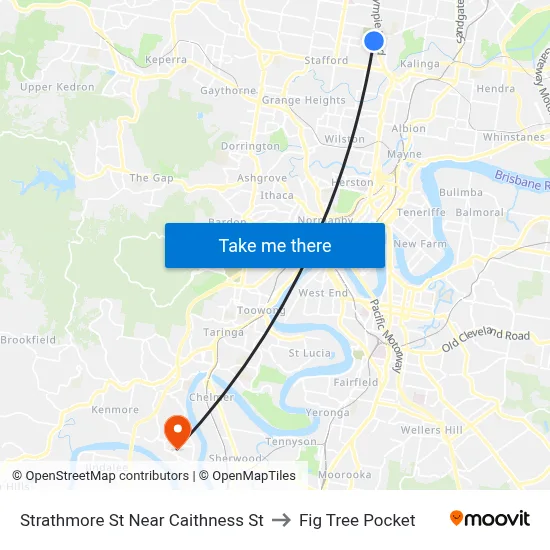 Strathmore St Near Caithness St to Fig Tree Pocket map