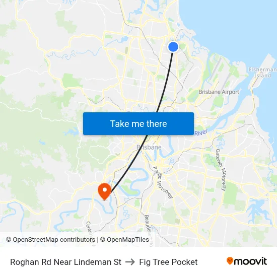 Roghan Rd Near Lindeman St to Fig Tree Pocket map