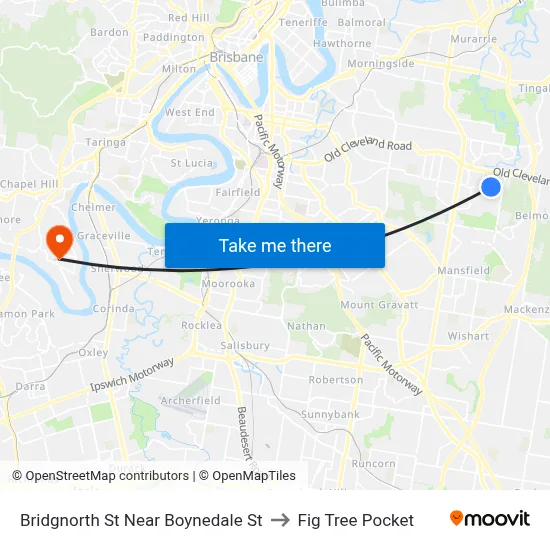 Bridgnorth St Near Boynedale St to Fig Tree Pocket map