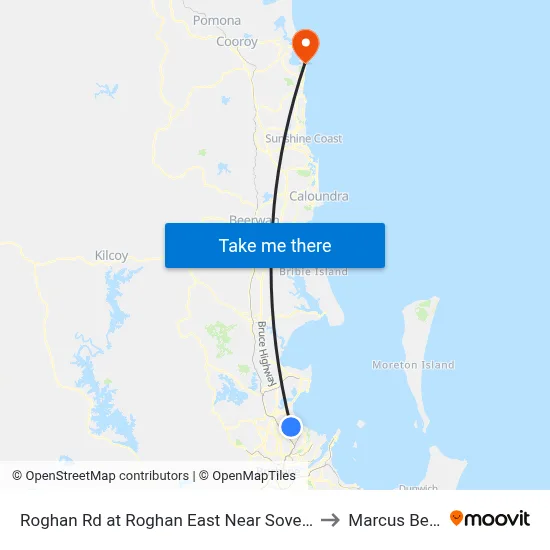 Roghan Rd at Roghan East Near Sovereign Pl to Marcus Beach map
