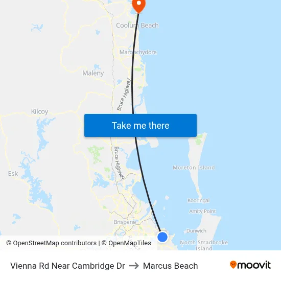 Vienna Rd Near Cambridge Dr to Marcus Beach map