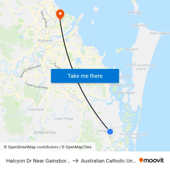 Halcyon Dr Near Gainsborough Dr to Australian Catholic University map