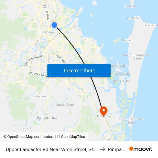 Upper Lancaster Rd Near Wren Street, Stop 25 to Pimpama map