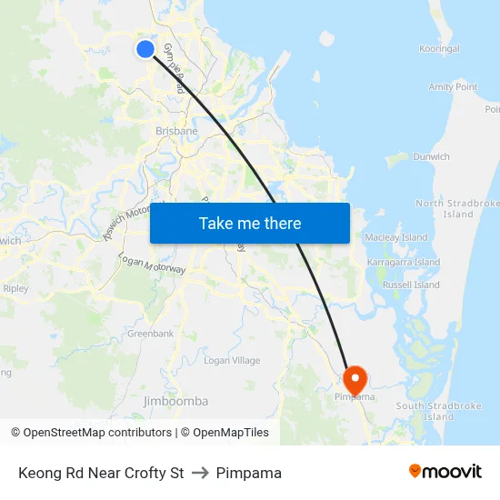 Keong Rd Near Crofty St to Pimpama map