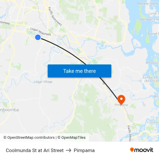 Coolmunda St at Ari Street to Pimpama map
