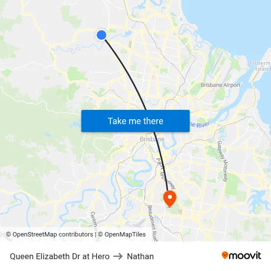 Queen Elizabeth Dr at Hero to Nathan map