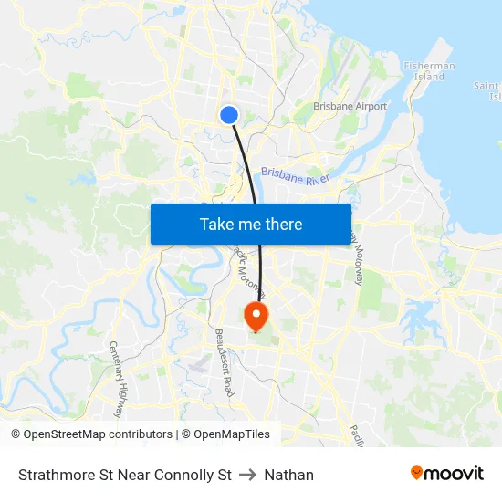 Strathmore St Near Connolly St to Nathan map