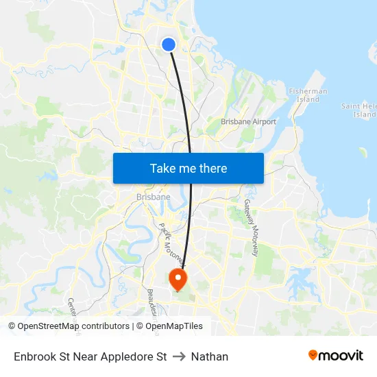 Enbrook St Near Appledore St to Nathan map