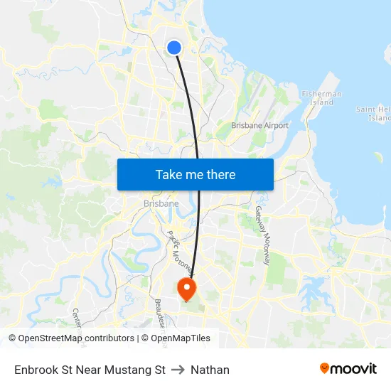 Enbrook St Near Mustang St to Nathan map