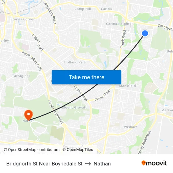 Bridgnorth St Near Boynedale St to Nathan map