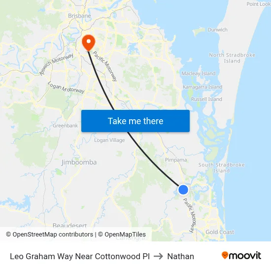 Leo Graham Way Near Cottonwood Pl to Nathan map