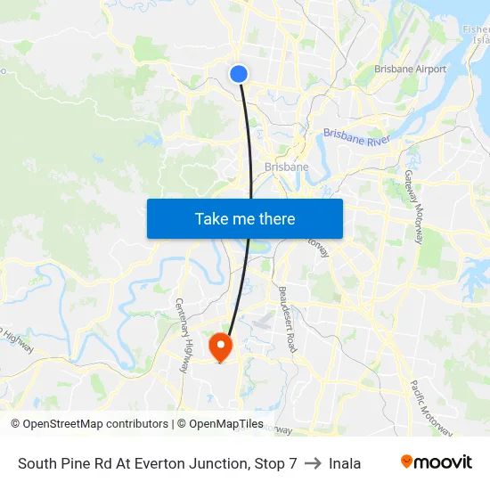 South Pine Rd At Everton Junction, Stop 7 to Inala map