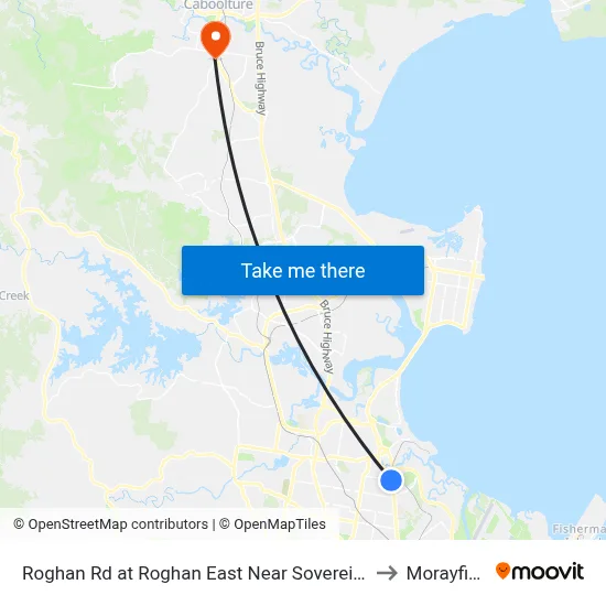 Roghan Rd at Roghan East Near Sovereign Pl to Morayfield map