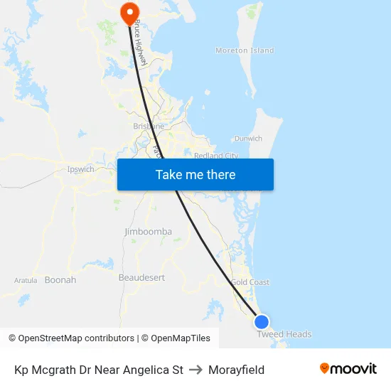 Kp Mcgrath Dr Near Angelica St to Morayfield map