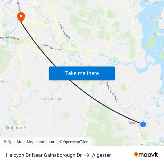 Halcyon Dr Near Gainsborough Dr to Algester map
