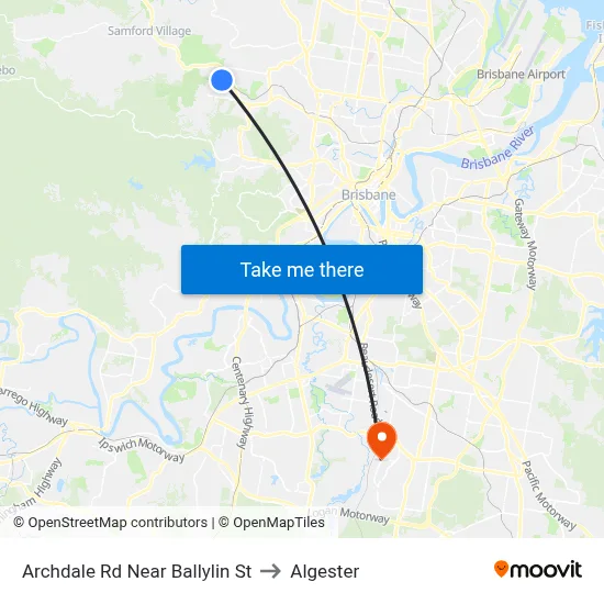 Archdale Rd Near Ballylin St to Algester map