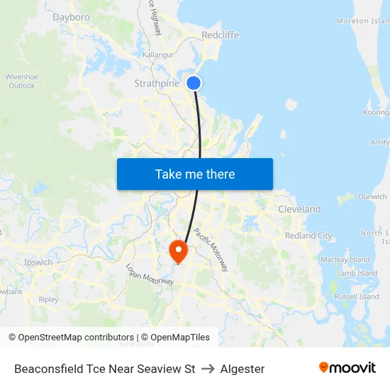 Beaconsfield Tce Near Seaview St to Algester map