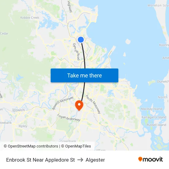 Enbrook St Near Appledore St to Algester map