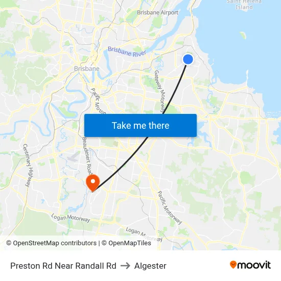 Preston Rd Near Randall Rd to Algester map