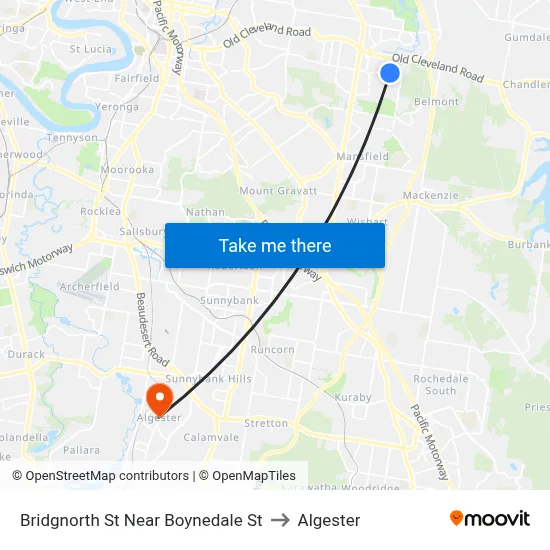 Bridgnorth St Near Boynedale St to Algester map