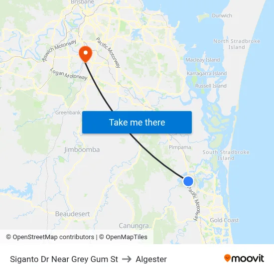 Siganto Dr Near Grey Gum St to Algester map