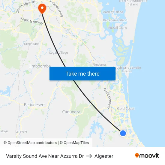 Varsity Sound Ave Near Azzurra Dr to Algester map