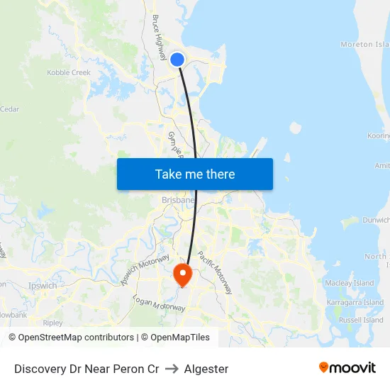 Discovery Dr Near Peron Cr to Algester map