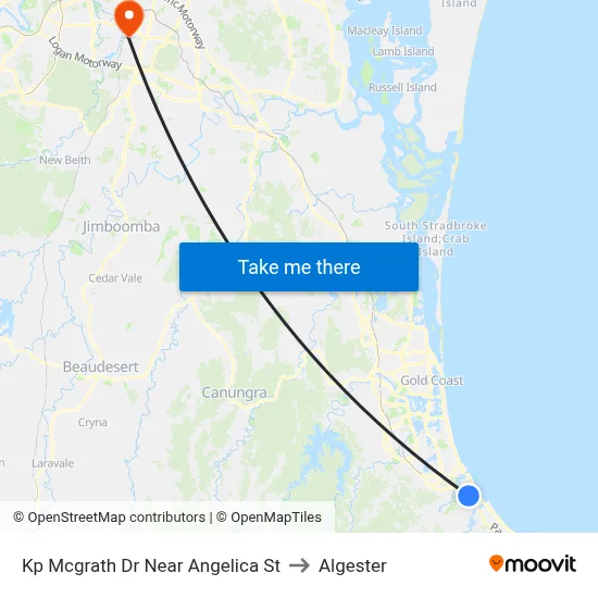 Kp Mcgrath Dr Near Angelica St to Algester map