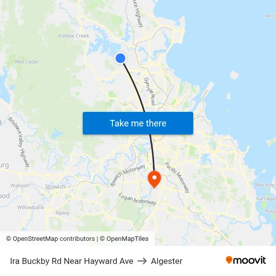 Ira Buckby Rd Near Hayward Ave to Algester map