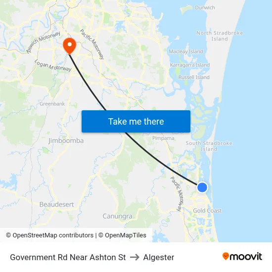 Government Rd Near Ashton St to Algester map