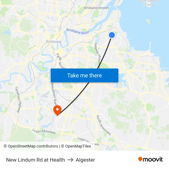 New Lindum Rd at Health to Algester map