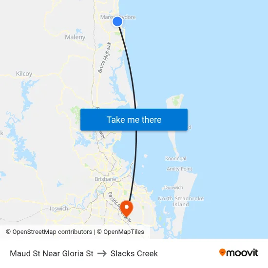 Maud St Near Gloria St to Slacks Creek map