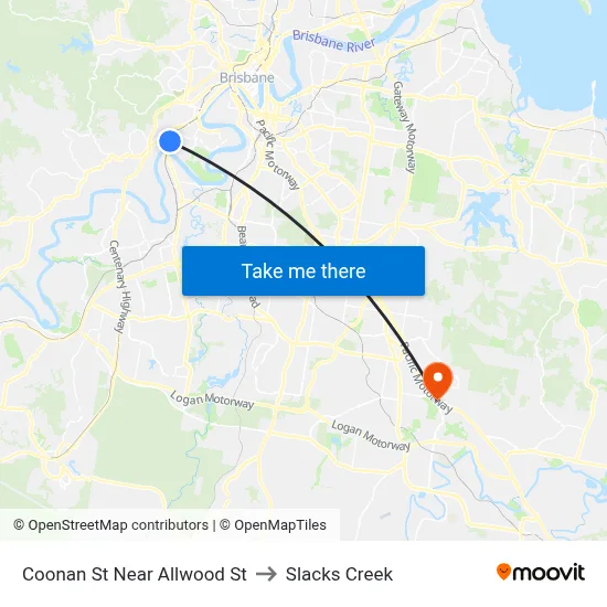 Coonan St Near Allwood St to Slacks Creek map