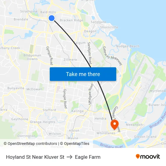 Hoyland St Near Kluver St to Eagle Farm map