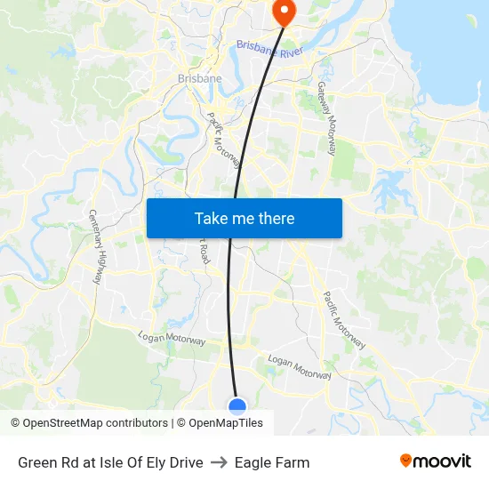 Green Rd at Isle Of Ely Drive to Eagle Farm map