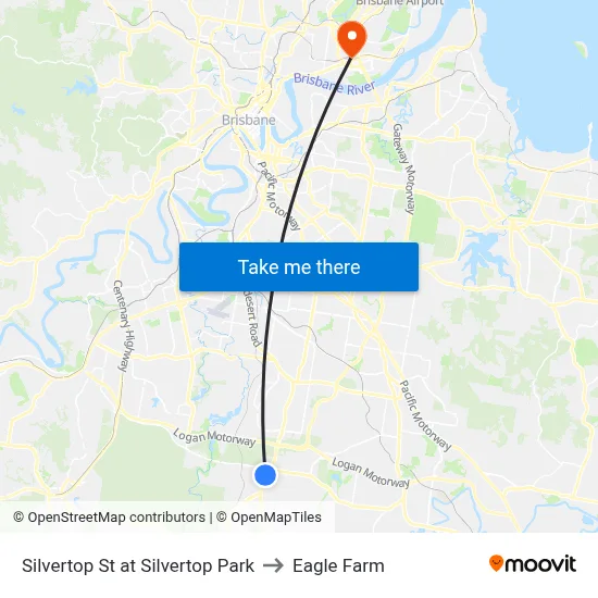 Silvertop St at Silvertop Park to Eagle Farm map