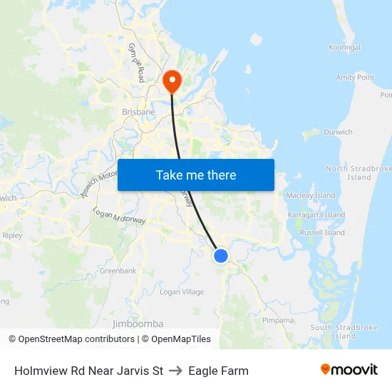 Holmview Rd Near Jarvis St to Eagle Farm map