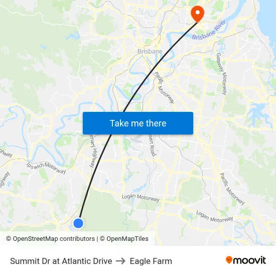 Summit Dr at Atlantic Drive to Eagle Farm map