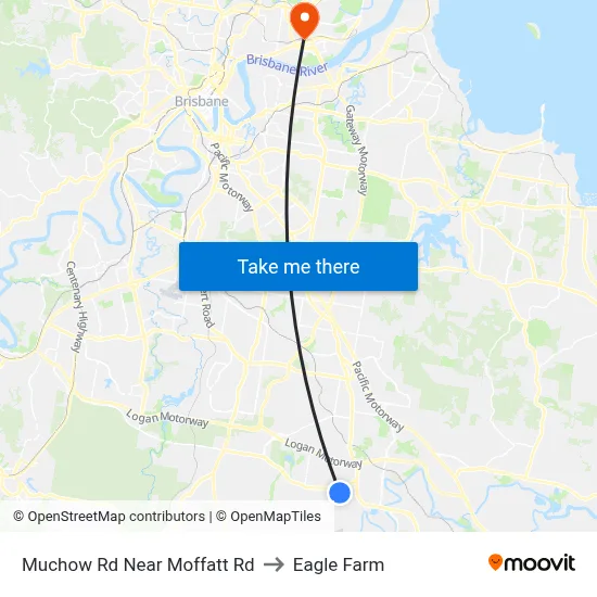 Muchow Rd Near Moffatt Rd to Eagle Farm map