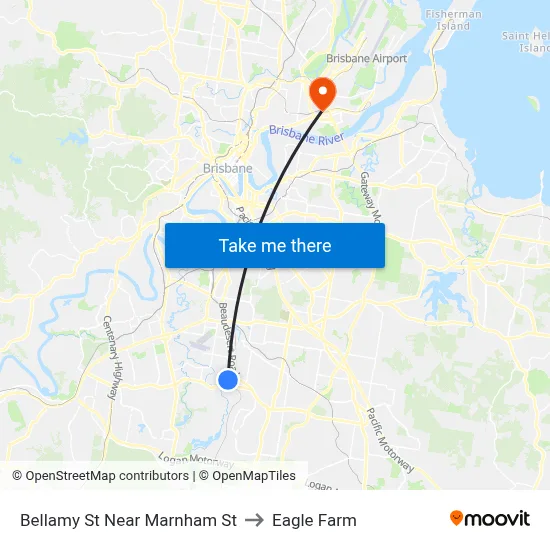 Bellamy St Near Marnham St to Eagle Farm map