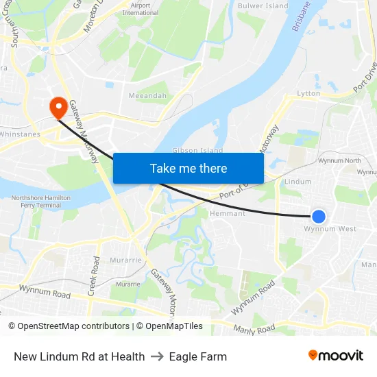 New Lindum Rd at Health to Eagle Farm map