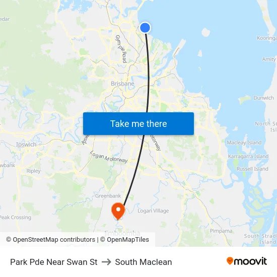 Park Pde Near Swan St to South Maclean map