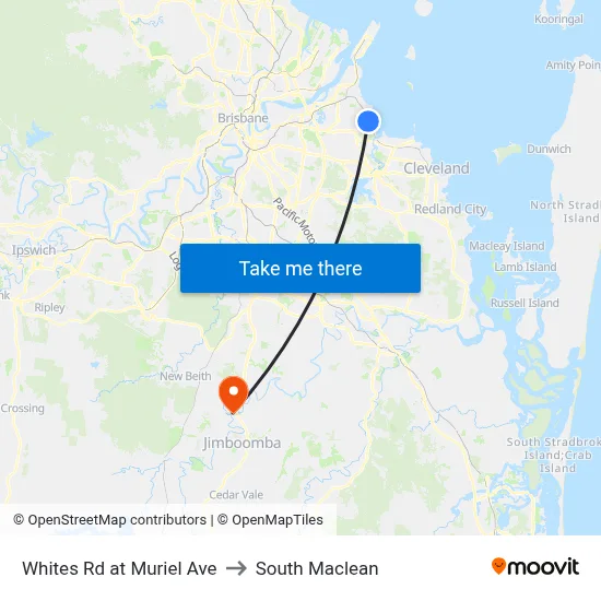 Whites Rd at Muriel Ave to South Maclean map