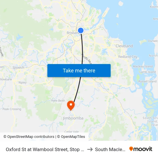 Oxford St at Wambool Street, Stop 31 to South Maclean map