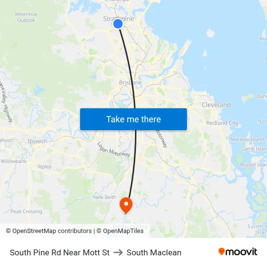 South Pine Rd Near Mott St to South Maclean map